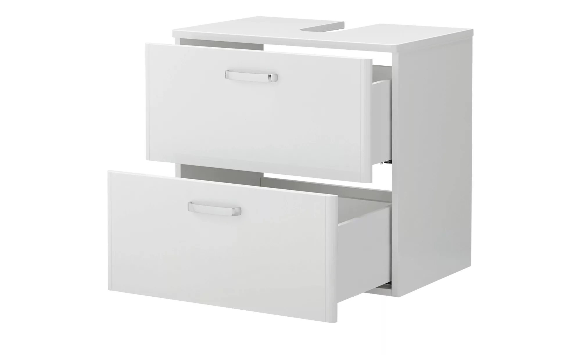 Waschbeckenunterschrank  Bodensee ¦ weiß ¦ Maße (cm): B: 60 H: 57 T: 39.0 S günstig online kaufen
