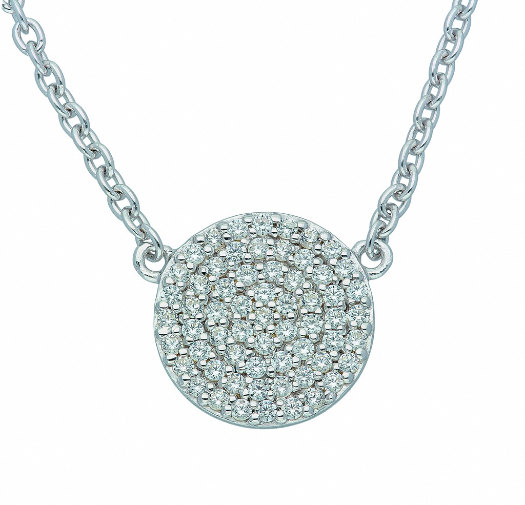 Adelia´s Kette ohne Anhänger "925 Silber Anhänger mit Zirkonia 45 cm Ø 1,5 günstig online kaufen