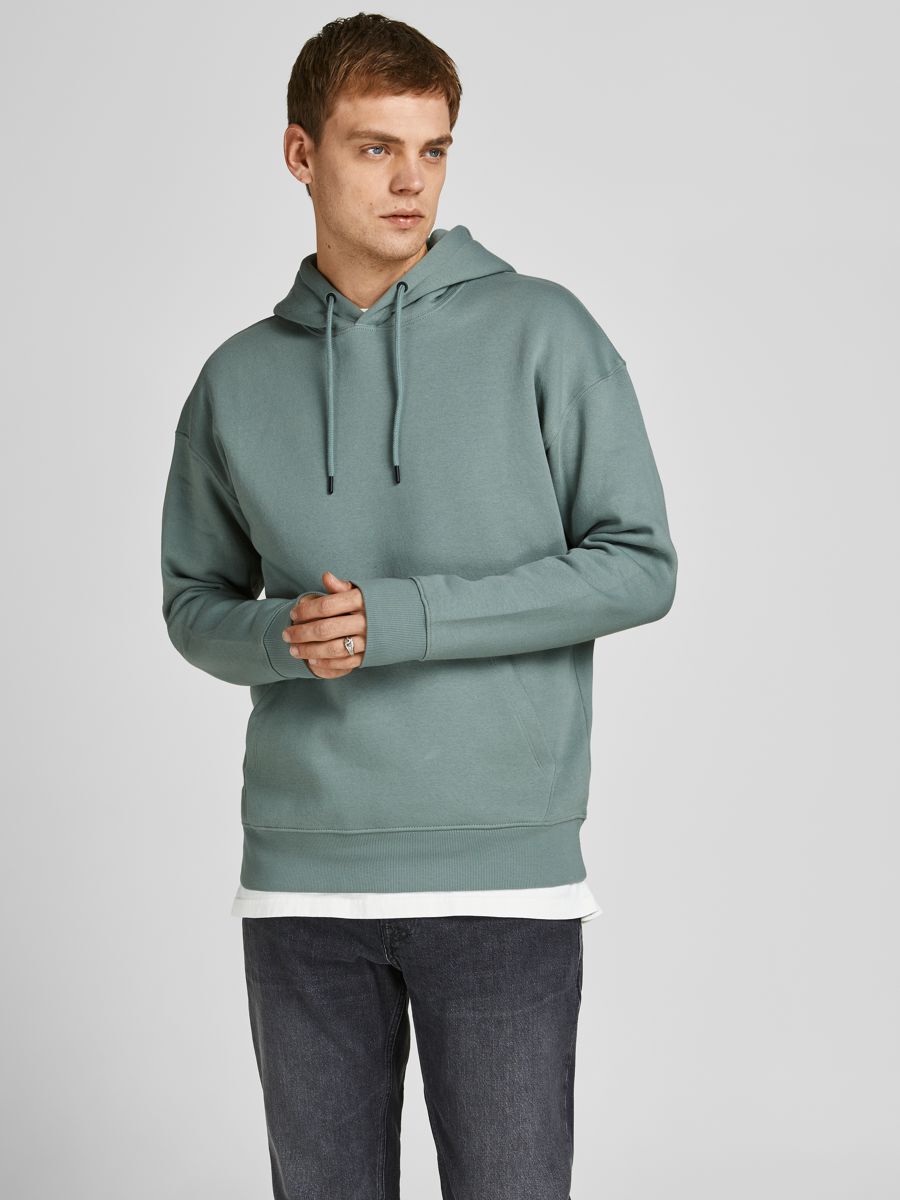 Jack & Jones Herren Hoodie Kapuzenpullover JJESTAR BASIC - Relaxed Fit günstig online kaufen