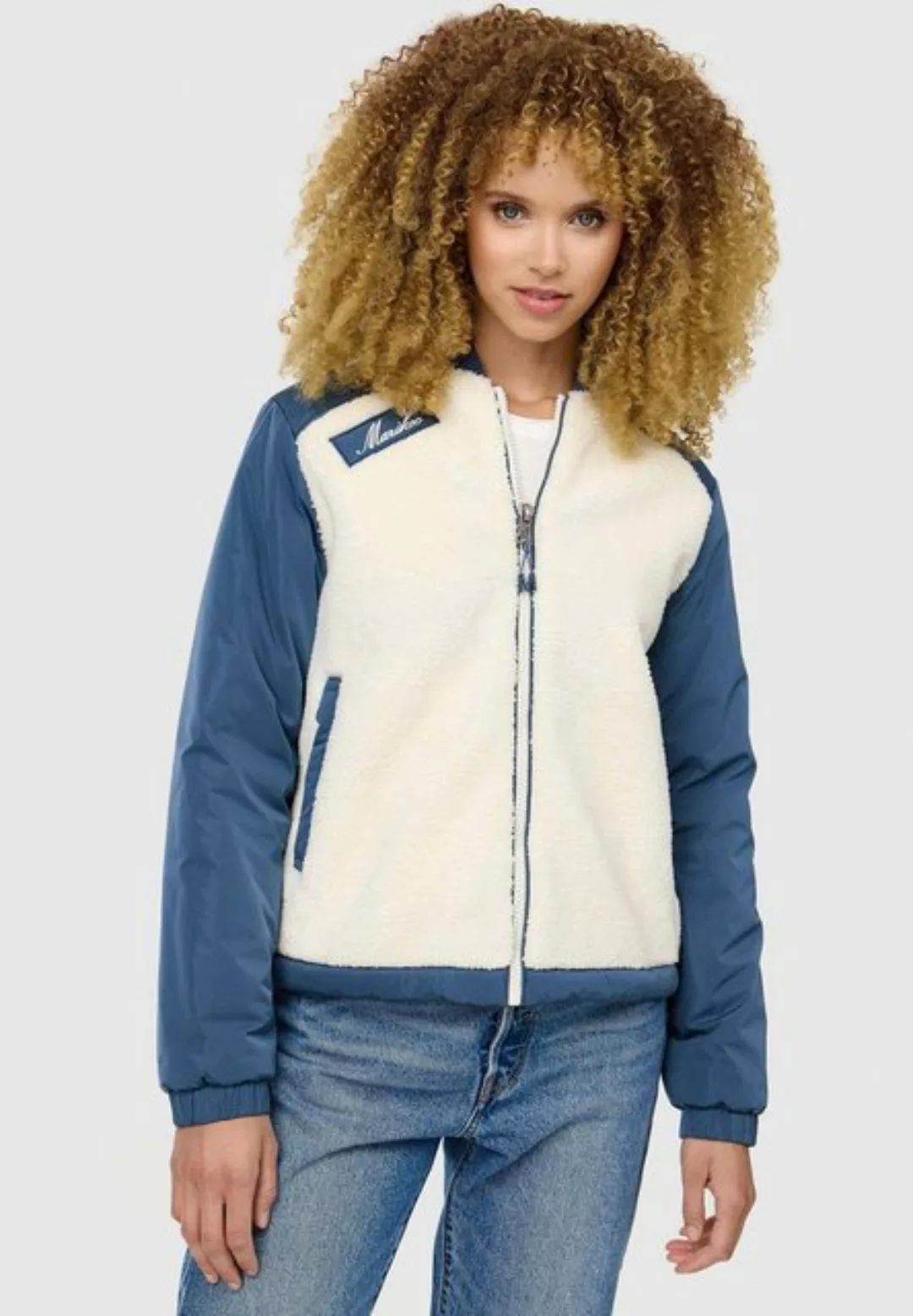 Marikoo Outdoorjacke Sayoo mit flauschigem Teddyfell günstig online kaufen