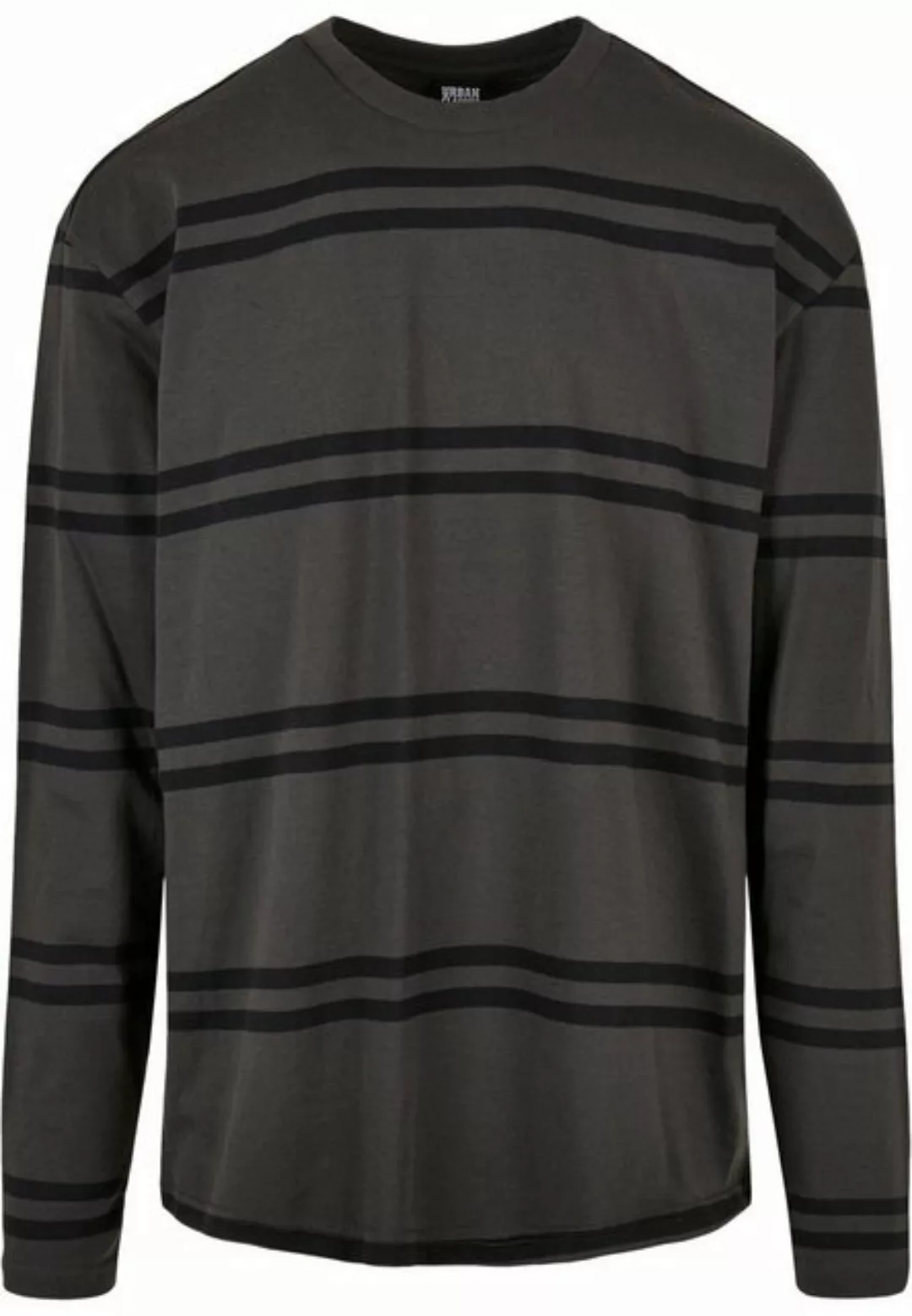 URBAN CLASSICS Longsleeve Urban Classics Herren Oversized Striped Longsleev günstig online kaufen