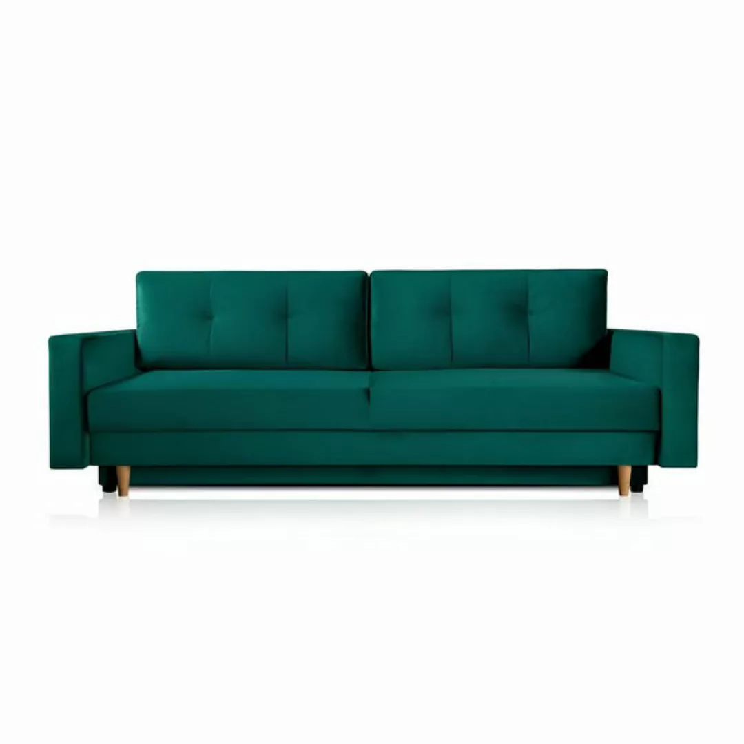 Xlmoebel Sofa Dreisitzer Couch in Grün mit stilvollem Design für das modern günstig online kaufen