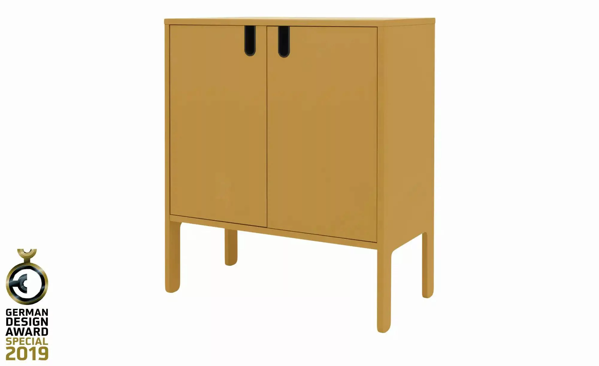 Kommode  Uno ¦ gelb ¦ Maße (cm): B: 76 H: 89 T: 40 Kommoden & Sideboards > günstig online kaufen