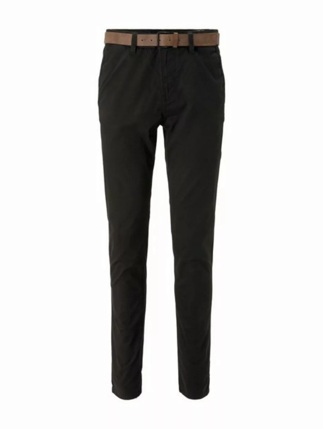 TOM TAILOR Denim Chinohose Slim Chino with belt günstig online kaufen