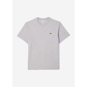 Lacoste  T-Shirts & Poloshirts Cotton t-shirt - silver chine günstig online kaufen