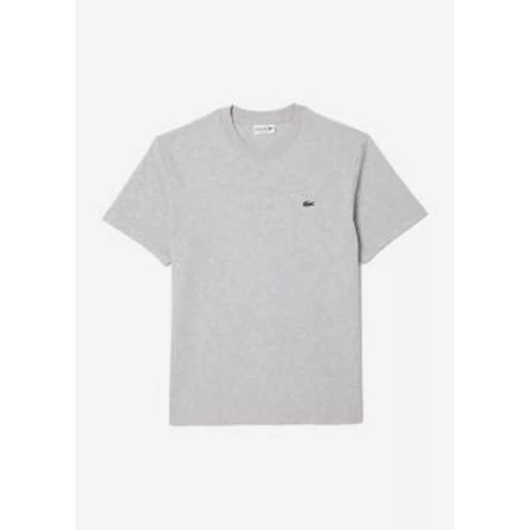 Lacoste  T-Shirts & Poloshirts Cotton t-shirt - silver chine günstig online kaufen