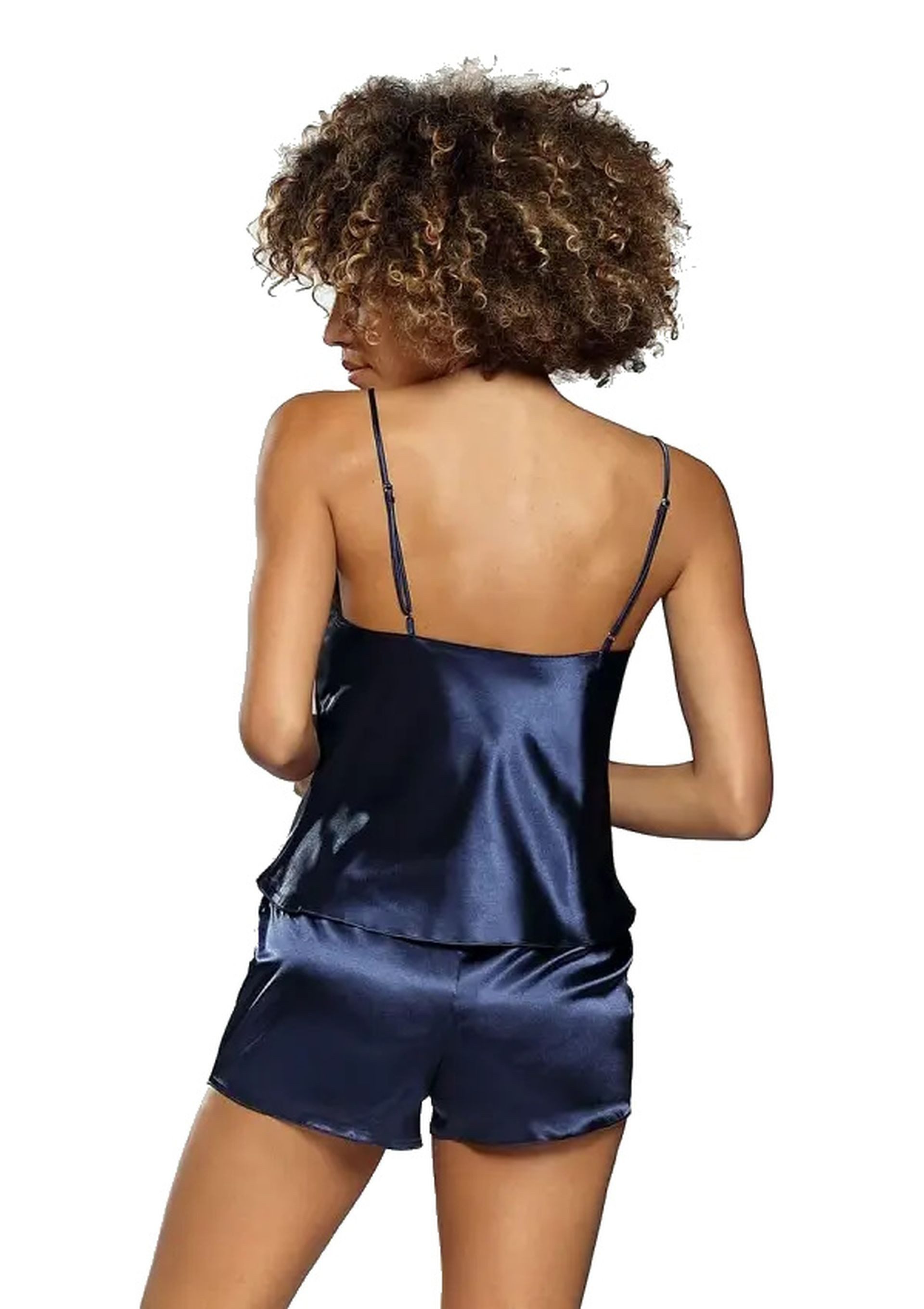 DKaren Pyjama Damen Schlafanzug Kurz Satin günstig online kaufen