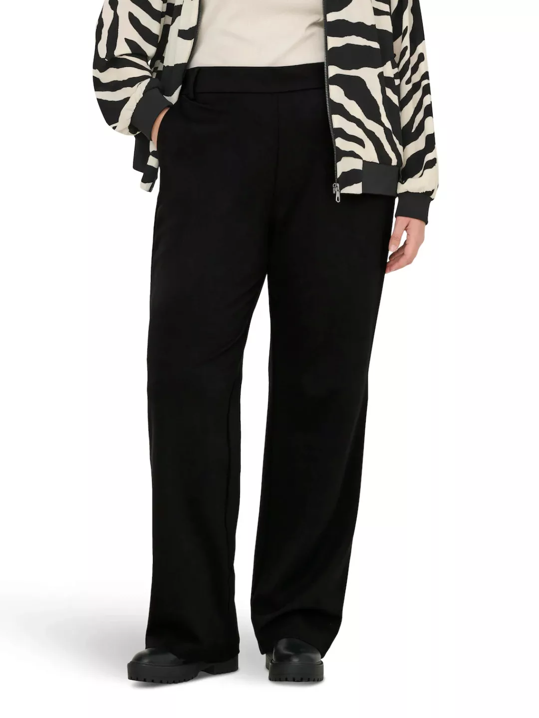 ONLY CARMAKOMA Anzughose "CARGOLDTRASH LIFE MW STRAIGHT PANT NOOS" günstig online kaufen