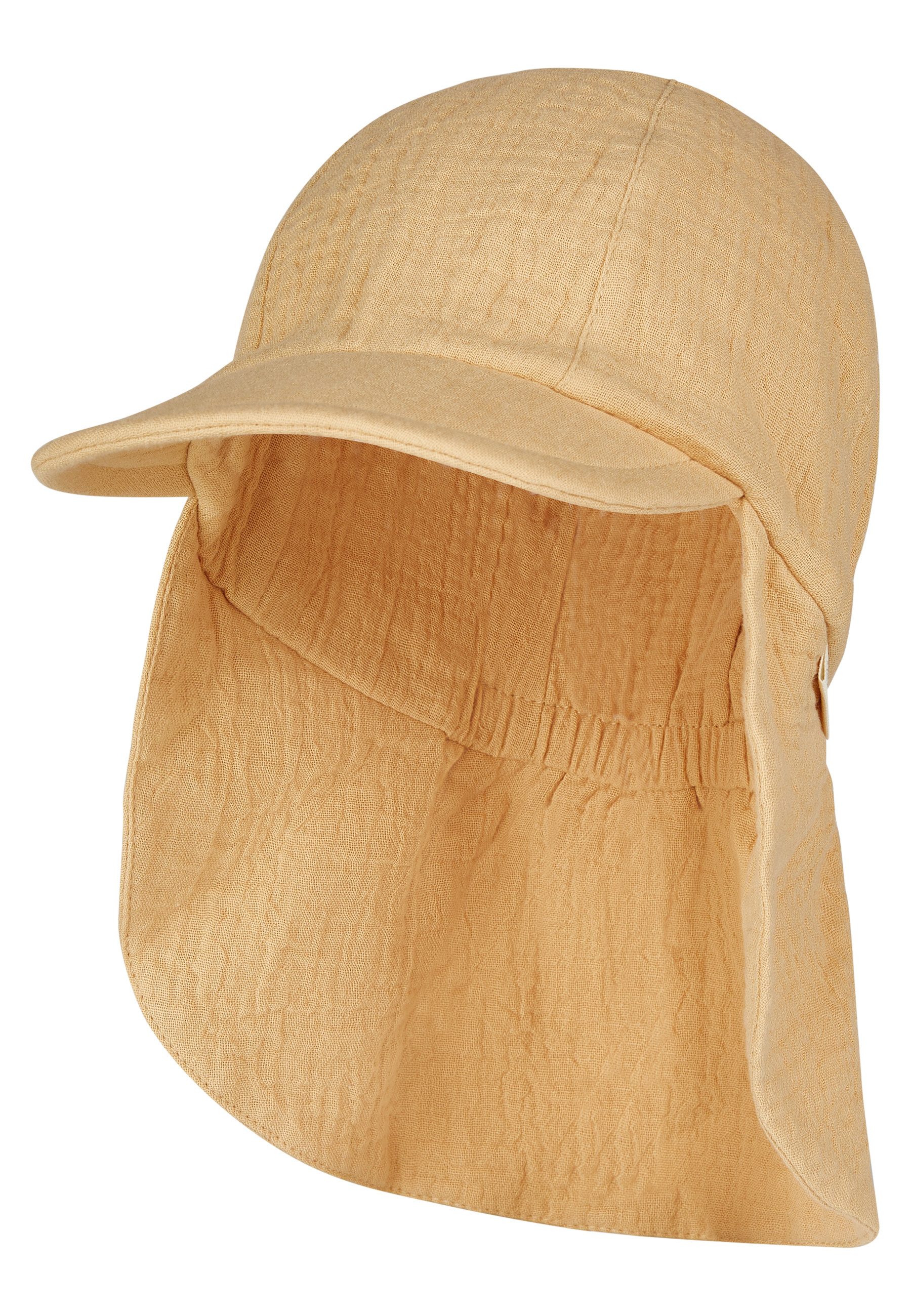 Sterntaler® Beanie Schirmmütze mit Nackenschutz Musselin günstig online kaufen
