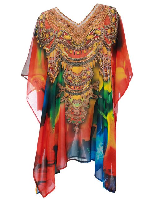 Sunflair Strandkleid Swim & Beachwear Rainbow Poncho günstig online kaufen