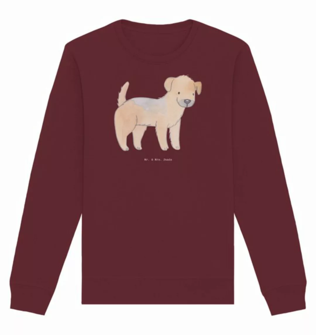 Mr. & Mrs. Panda Longpullover Größe XXL Border Terrier Moment - Burgundy - günstig online kaufen