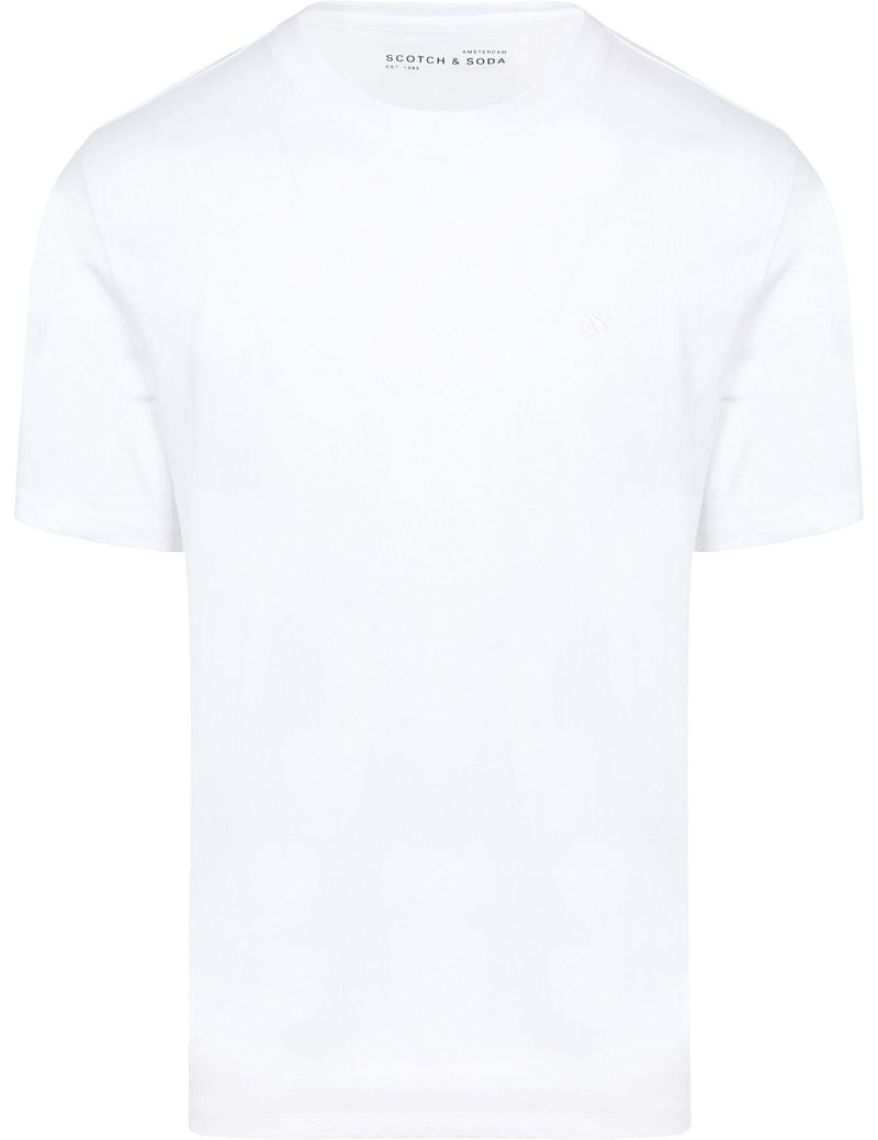 Scotch And Soda Core T-Shirt Weiß - Größe L günstig online kaufen