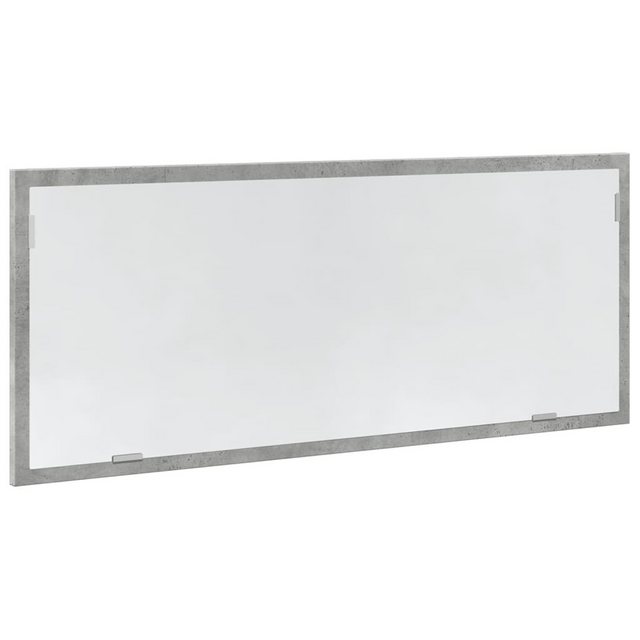 vidaXL Badezimmerspiegelschrank LED-Badspiegel Betongrau 100x8,5x37 cm Holz günstig online kaufen