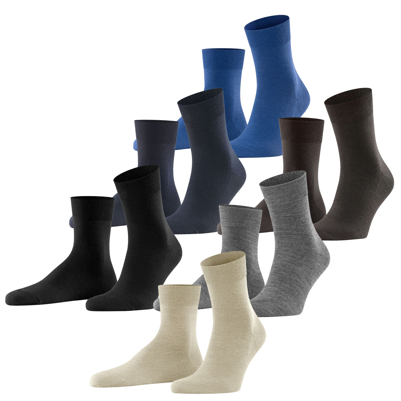 Falke Herren Quarter Socken Airport 2er 3er 4er Multipack günstig online kaufen