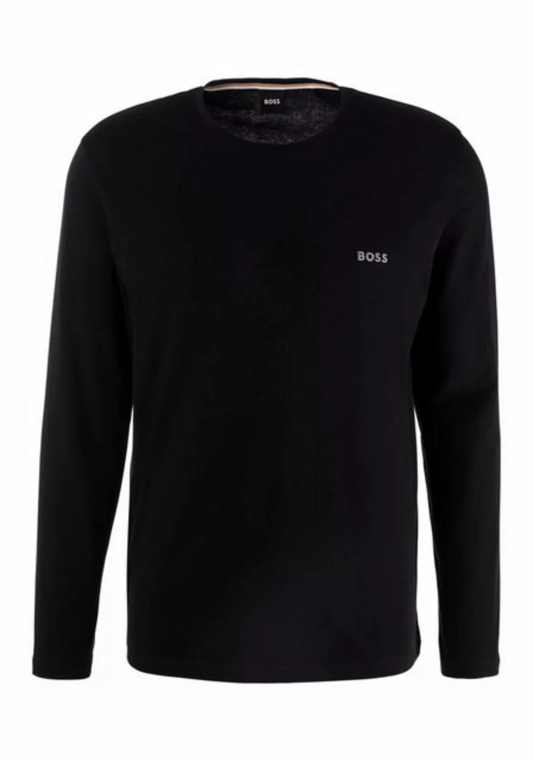 BOSS Langarmshirt Mix&Match LS-Shirt R mit BOSS Stickerei auf der Brust günstig online kaufen