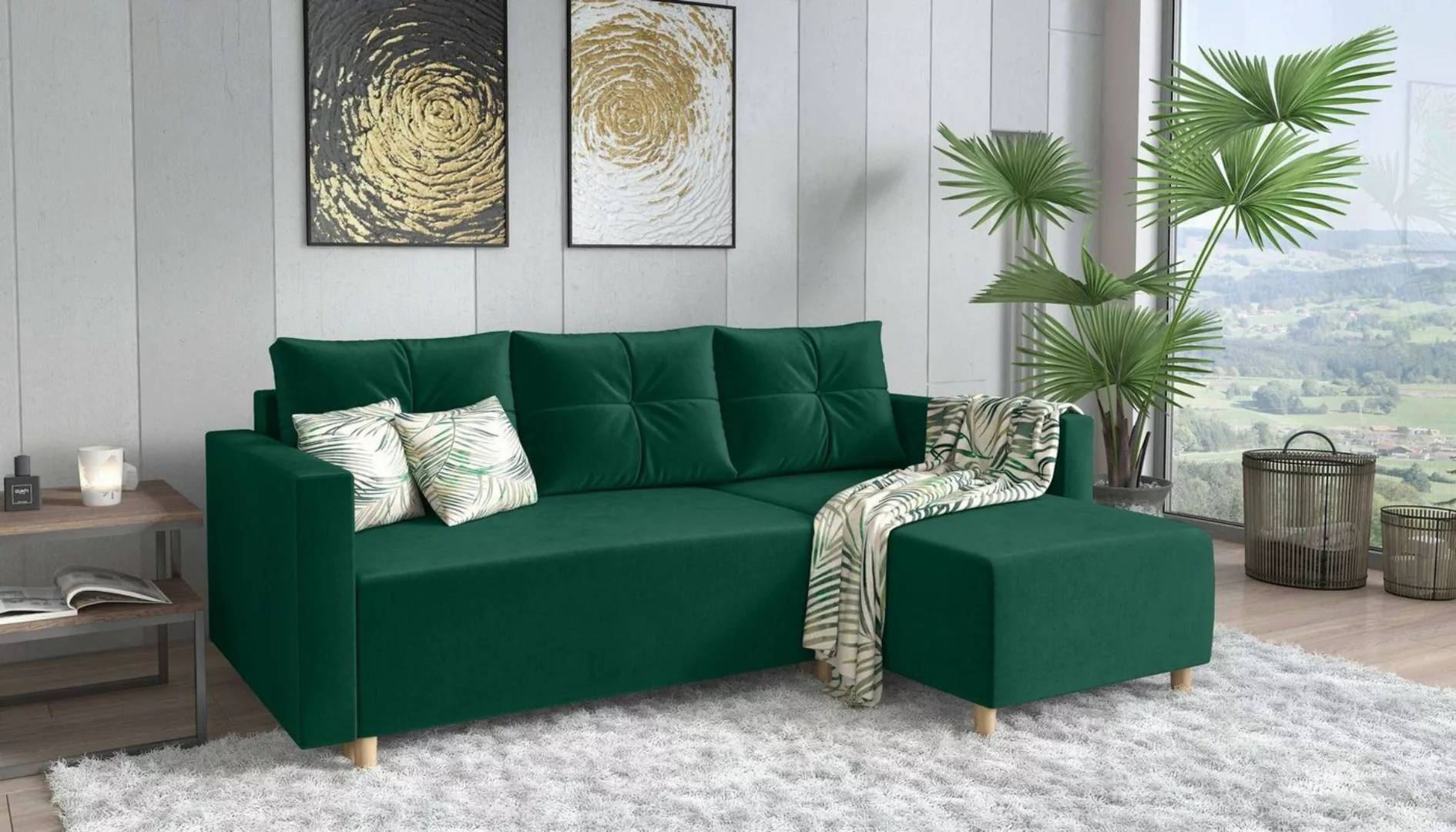 99rooms Ecksofa Livenza, L-Form, Eckcouch, Design günstig online kaufen