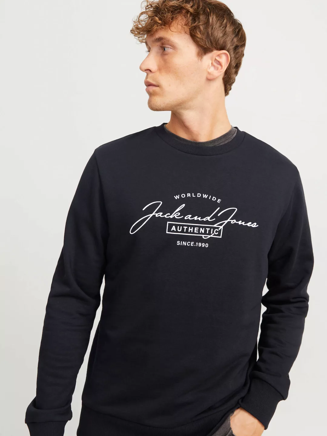 Jack & Jones Sweatshirt JJFERRIS SWEAT CREW NECK günstig online kaufen