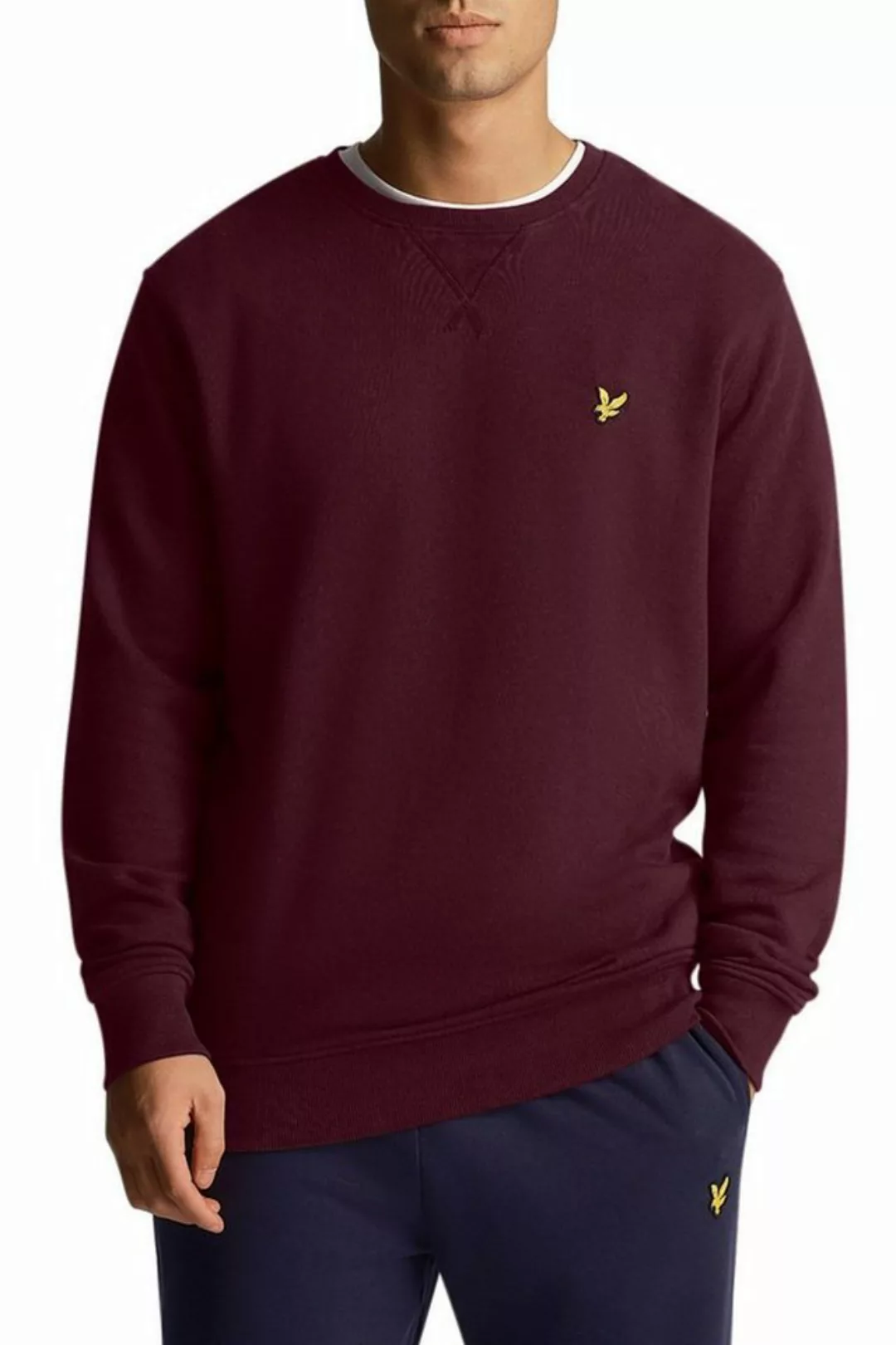 Lyle & Scott Sweatshirt Ohne Kapuze Aus 100% Baumwolle günstig online kaufen