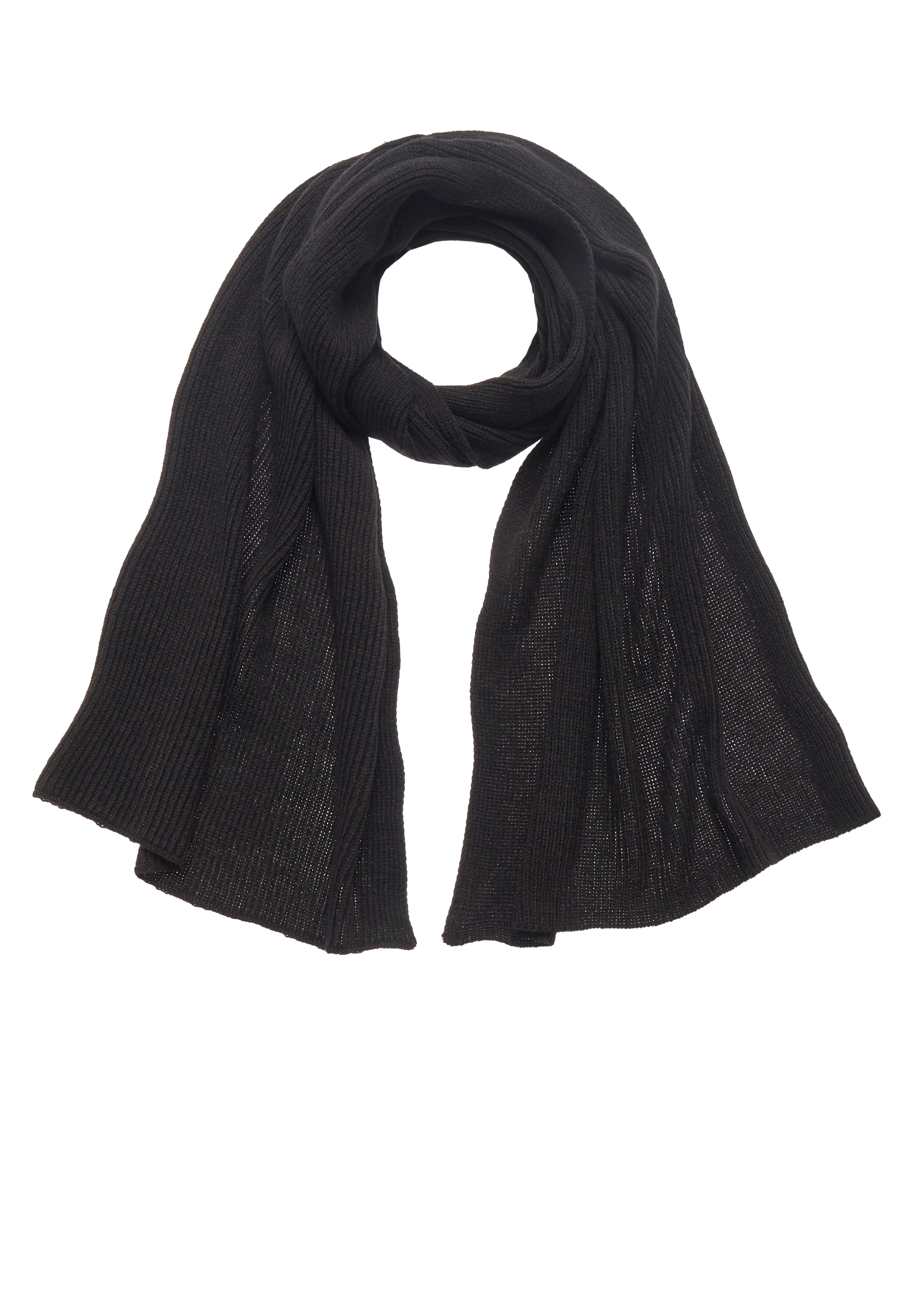 LASCANA Strickschal, Grobstrick Schal, Wollschal, Winterschal, Damenschal, günstig online kaufen