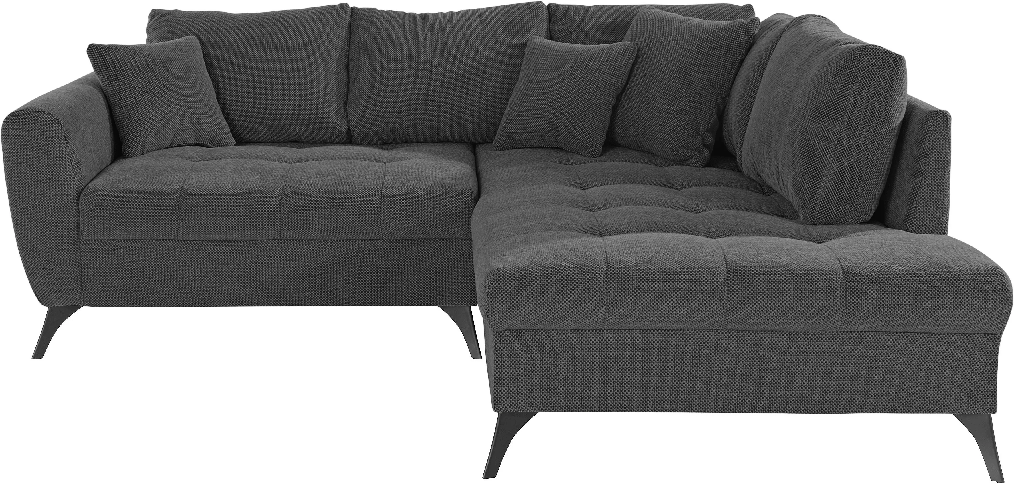 INOSIGN Ecksofa "Lörby L-Form", auch mit Aqua clean-Bezug, feine Steppung i günstig online kaufen