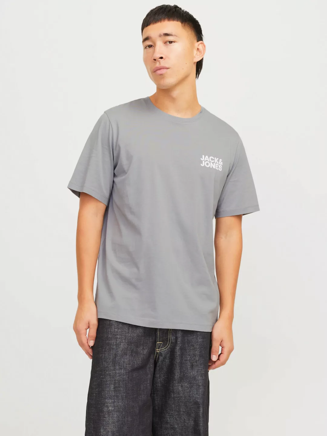 Jack & Jones Rundhalsshirt "JJECORP LOGO TEE SS", mit Logo Print günstig online kaufen