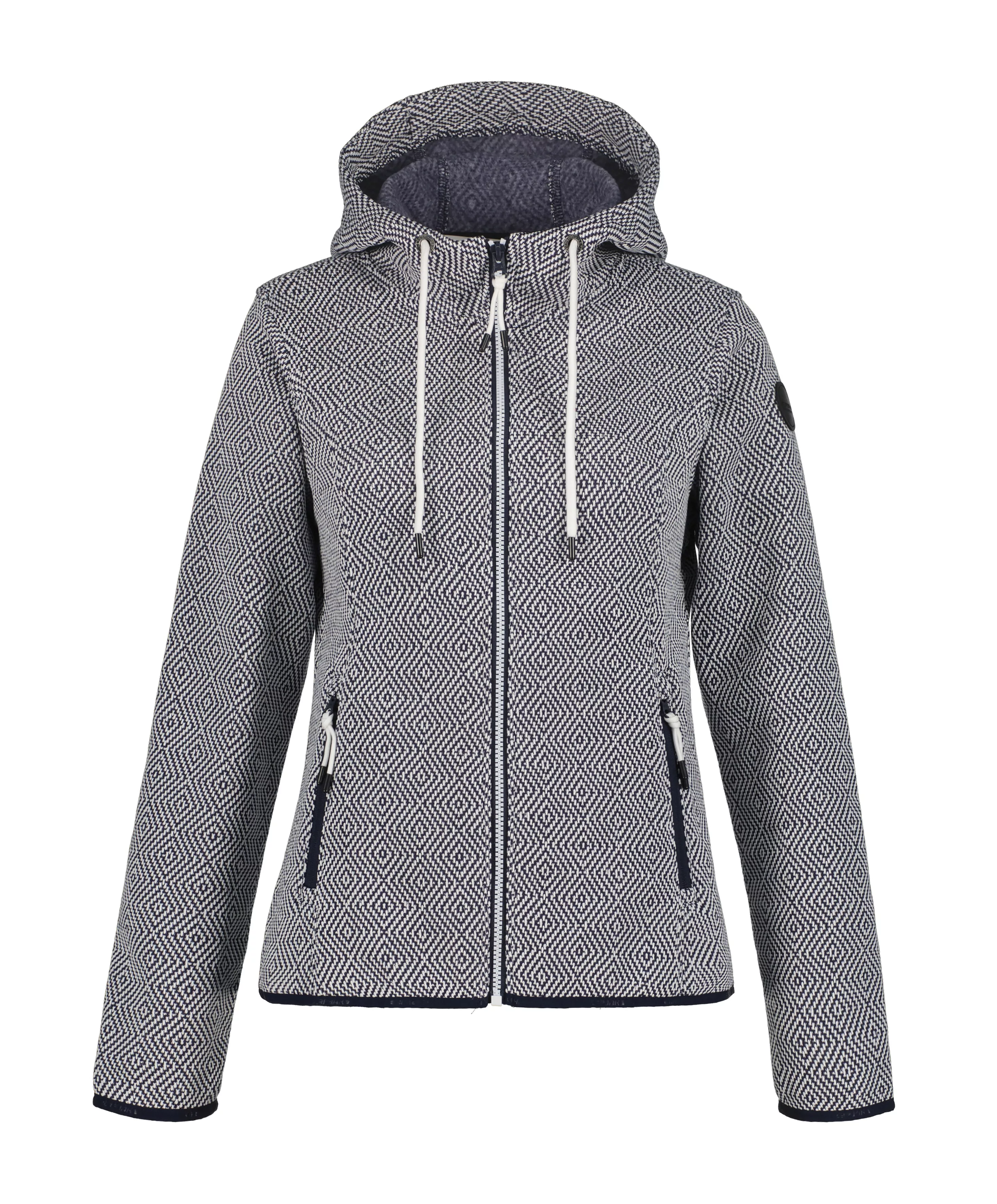 Icepeak Strickjacke "D STRICKFLEECE JACKE AUEN", in gemusteter Optik günstig online kaufen