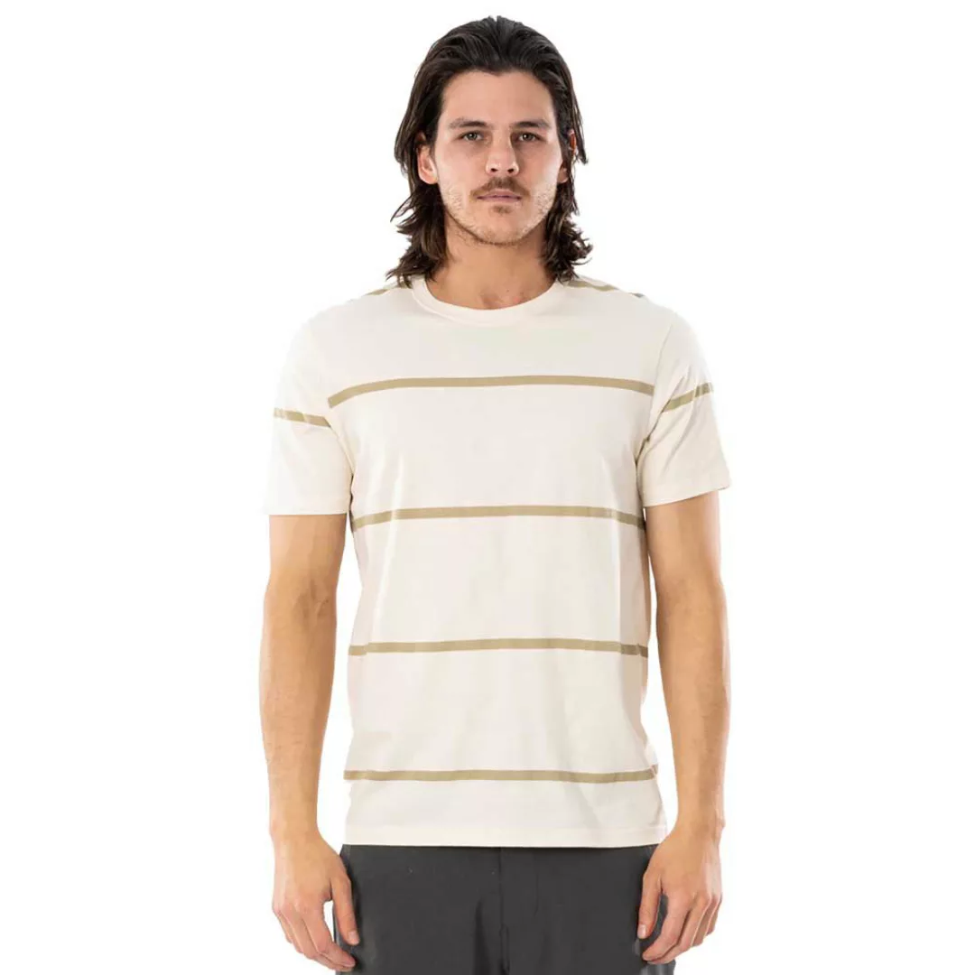 Rip Curl Swc Sundown Stripe Kurzärmeliges T-shirt L Bone günstig online kaufen