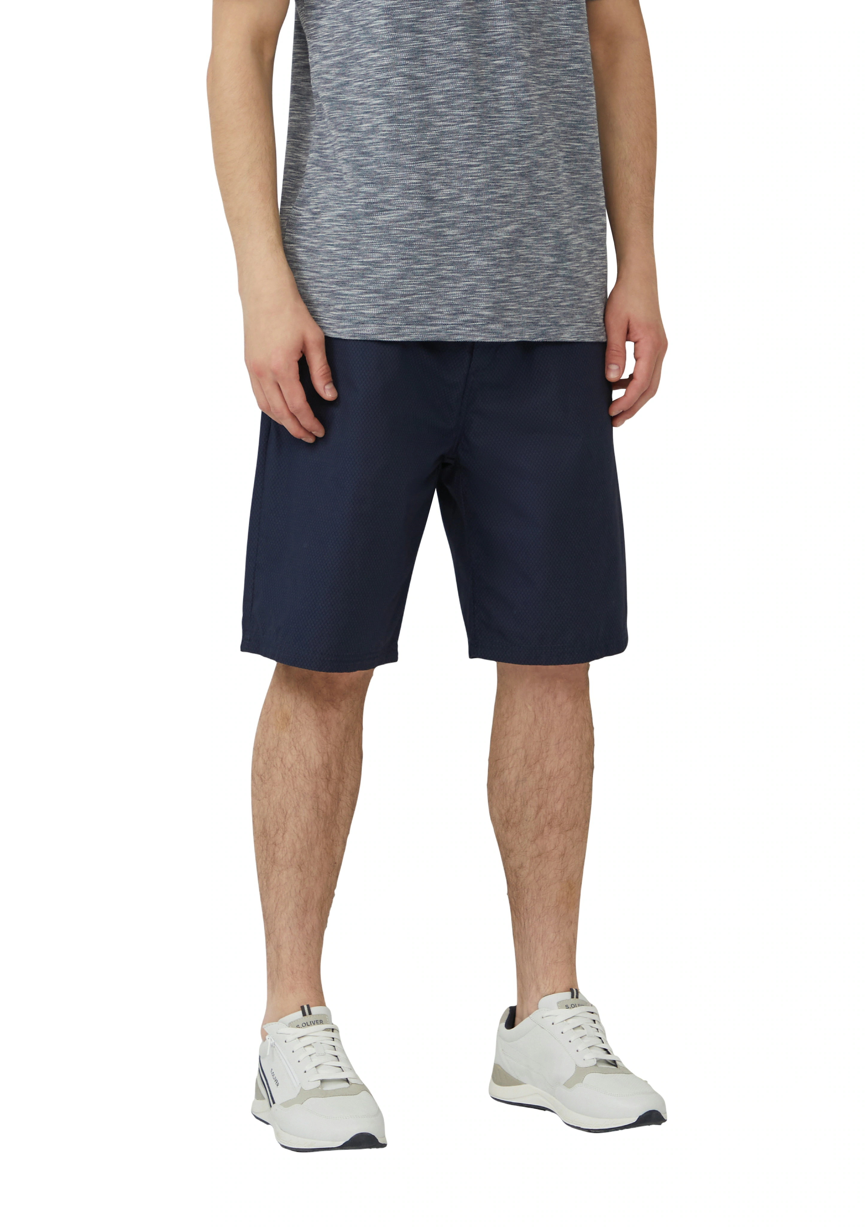 s.Oliver Bermudas, Sommerhose mit Struktur Muster günstig online kaufen