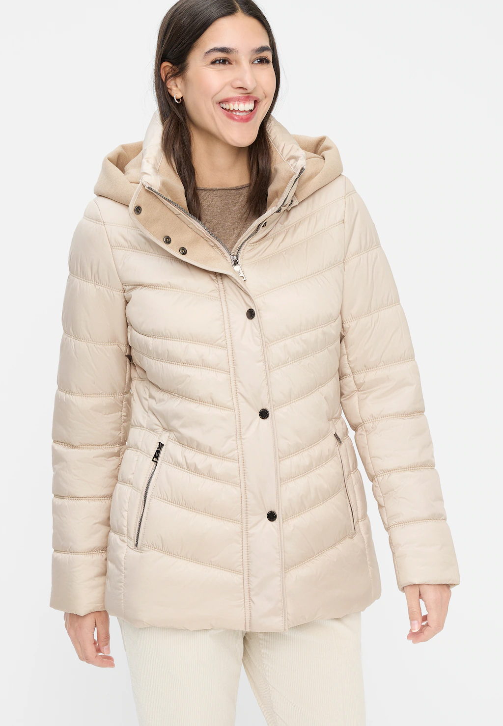 Fuchs Schmitt Steppjacke, mit Kapuze, regular fit, abnehmbare Kapuze günstig online kaufen