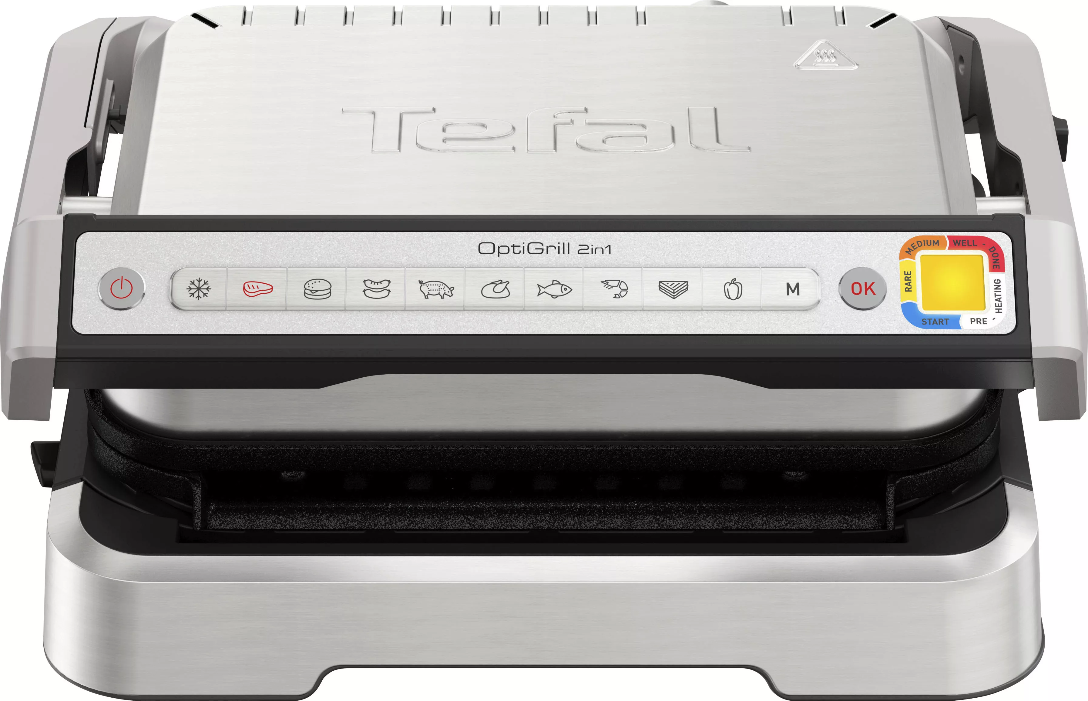 Tefal Kontaktgrill "GC773D OptiGrill 2-in-1 mit Grillzange", 2100 W, intell günstig online kaufen