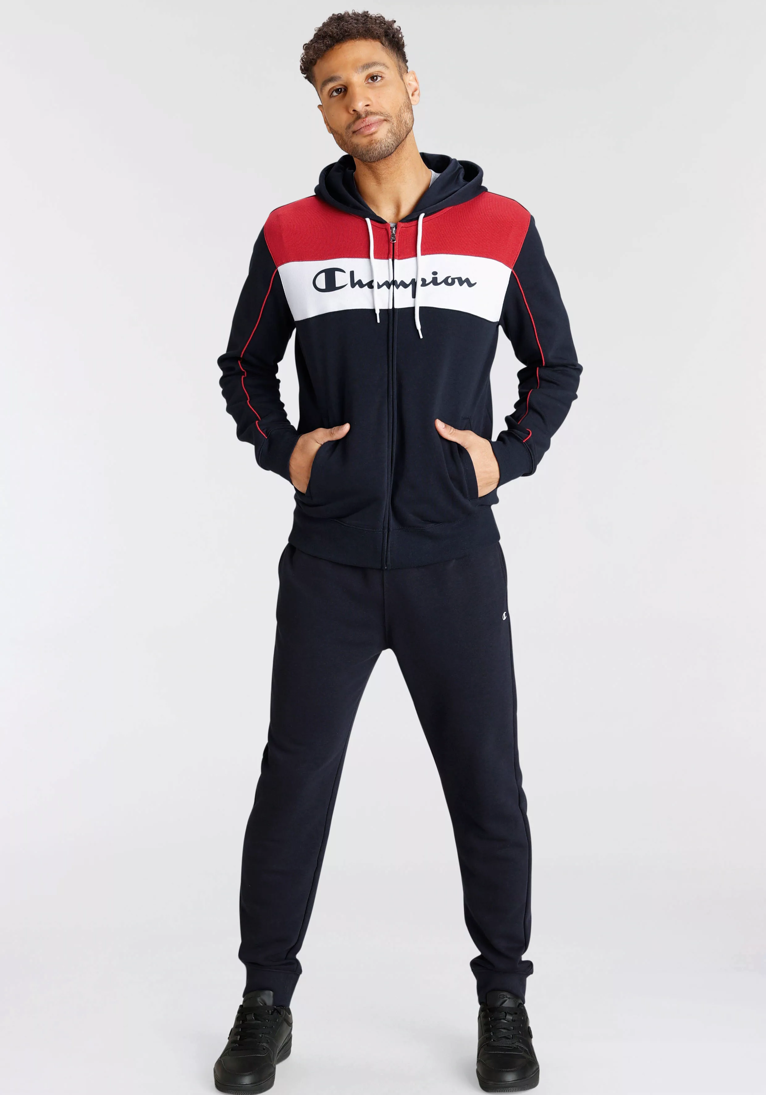 Champion Jogginganzug "Hooded Full Zip Suit", (2 tlg.) günstig online kaufen