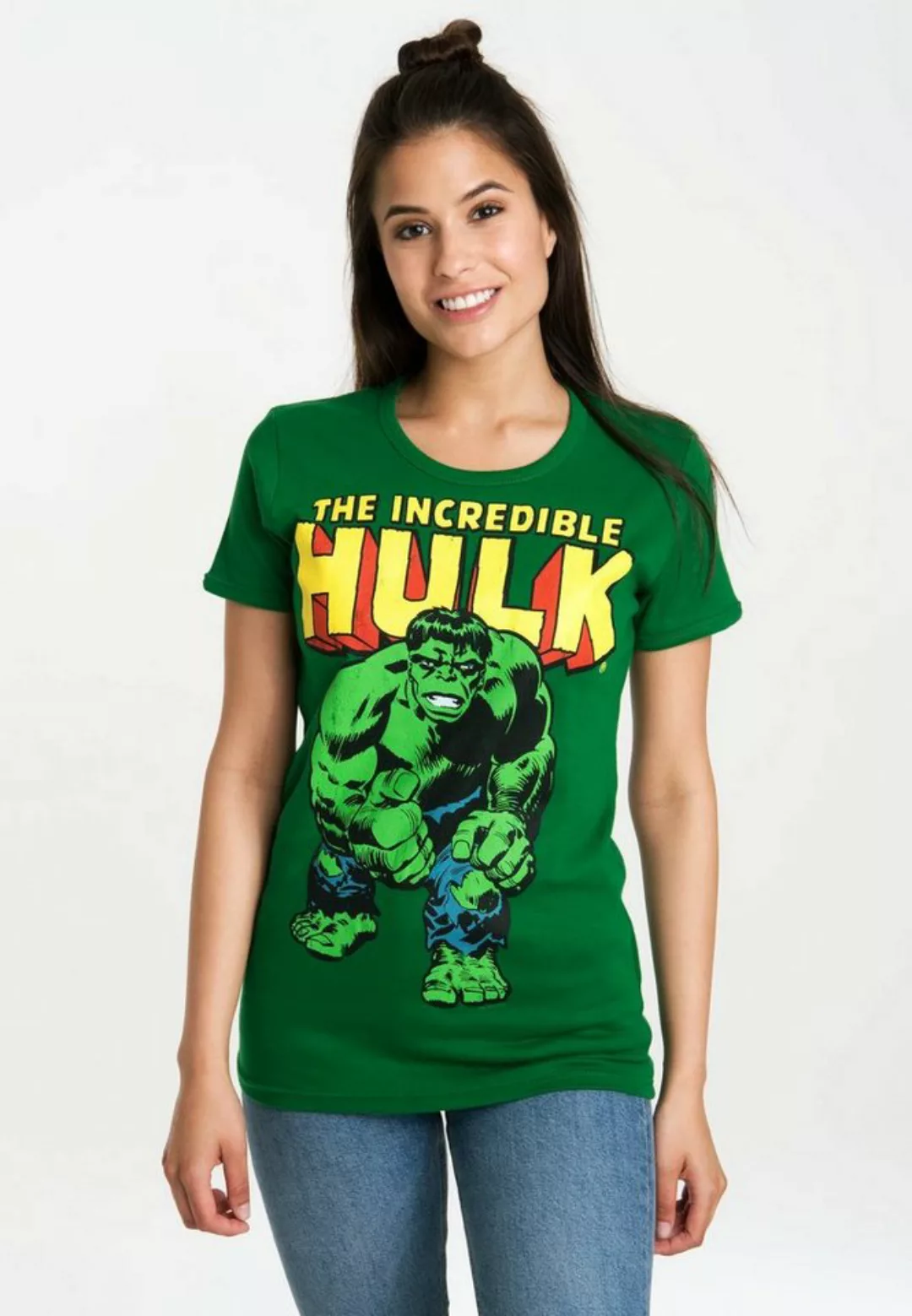 LOGOSHIRT T-Shirt "The Incredible Hulk", mit lizenziertem Originaldesign günstig online kaufen