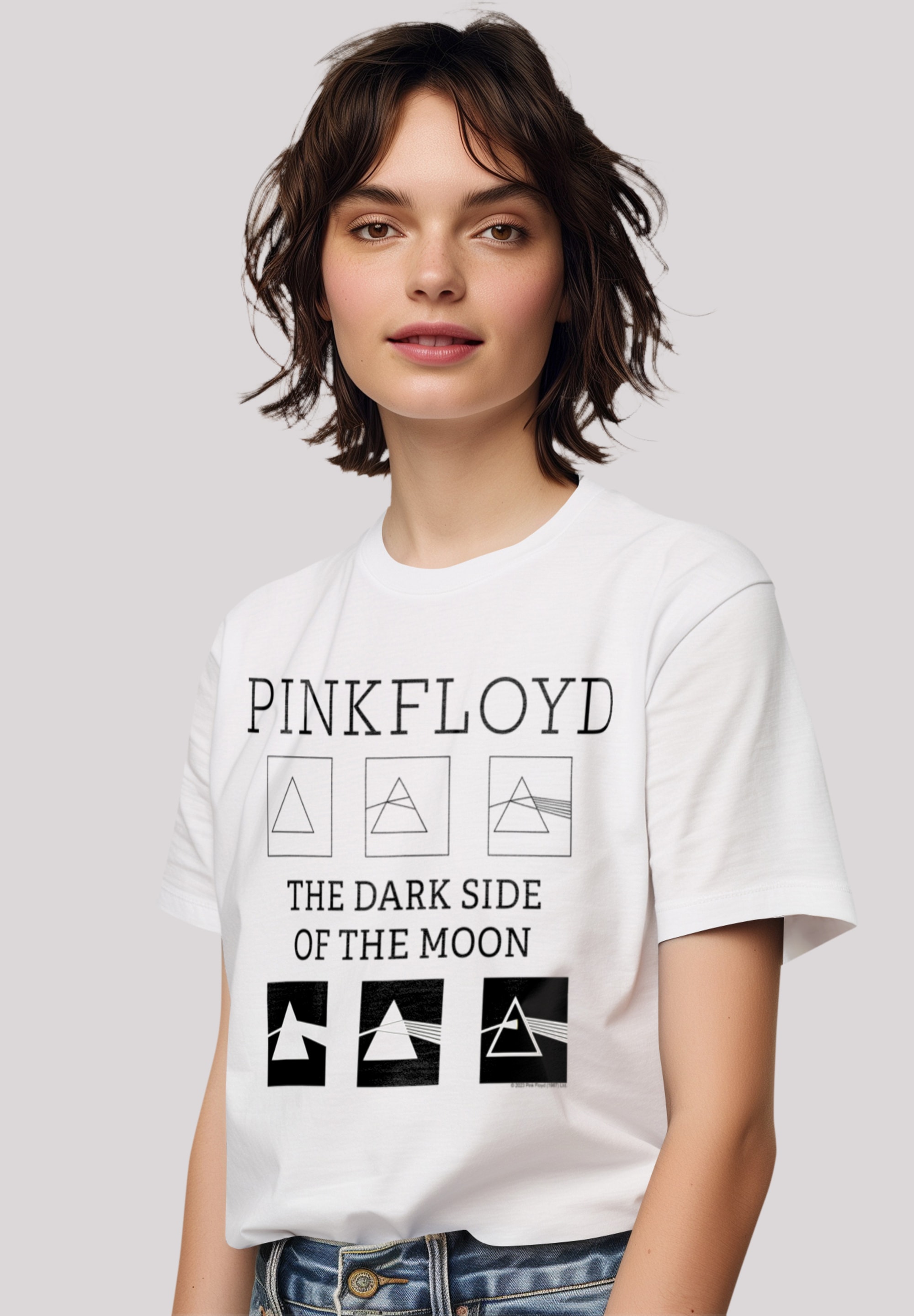 F4NT4STIC T-Shirt "Pink Floyd Pyramids", Premium Qualität günstig online kaufen