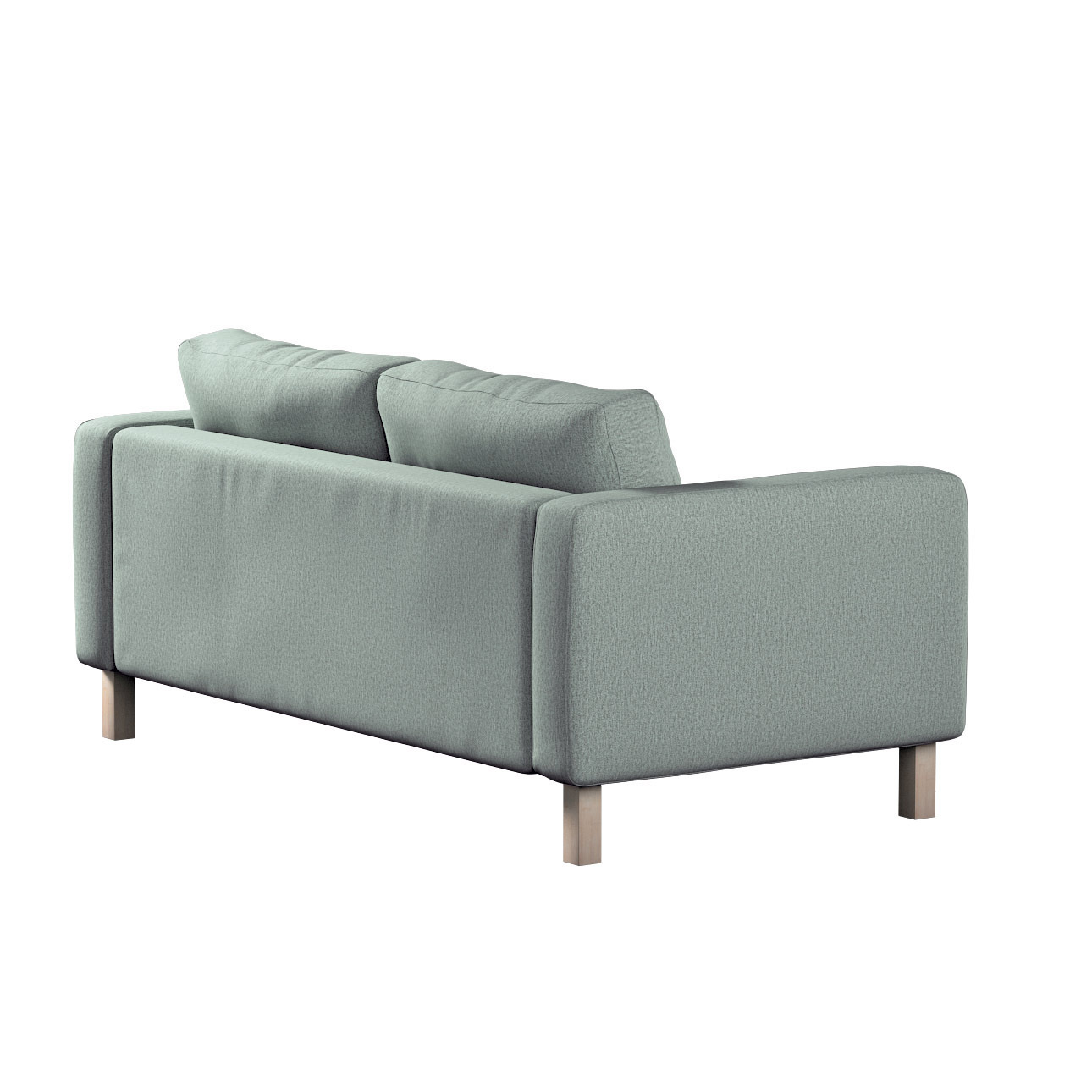 Bezug für Karlstad 2-Sitzer Sofa nicht ausklappbar, eukalyptusgrün, Sofahus günstig online kaufen