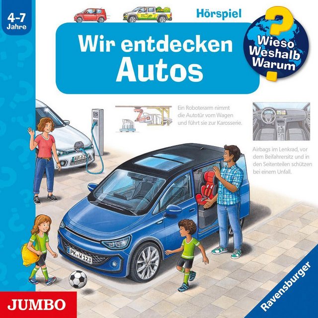 JUMBO Verlag Hörspiel-CD Wieso? Weshalb? Warum? Wir entdecken Autos, 1 Audi günstig online kaufen