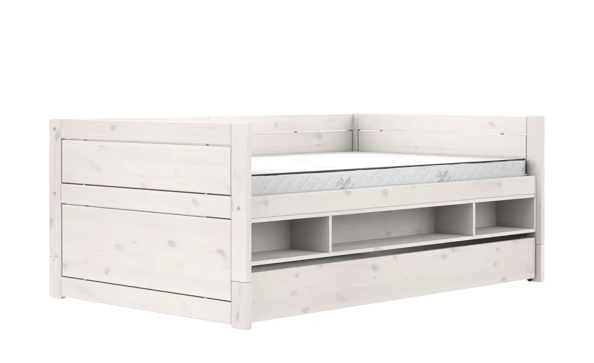 Lifetime Kojenbett mit Stauraum und Bettkasten 120cm  Basis ¦ weiß ¦ Maße ( günstig online kaufen