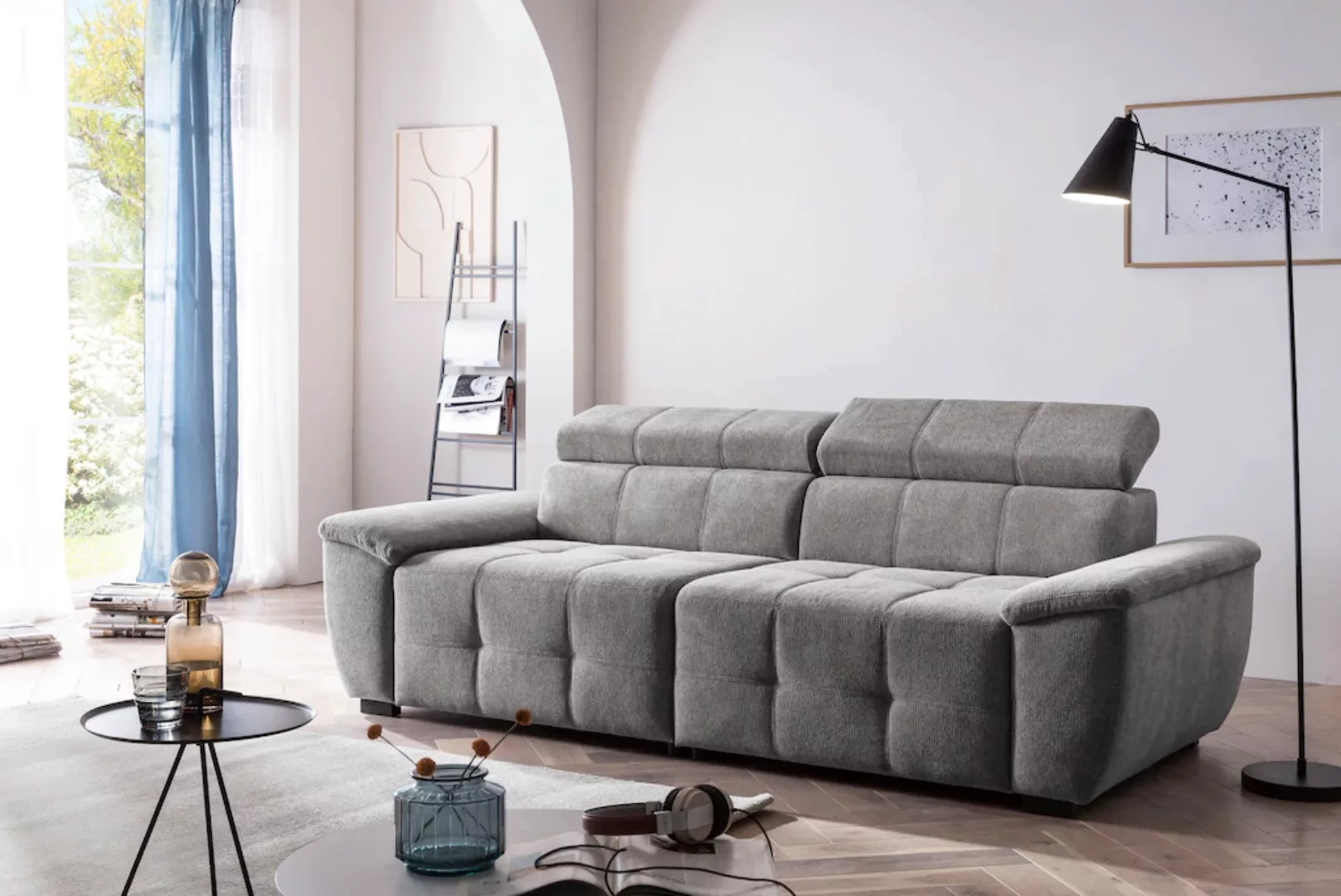 exxpo - sofa fashion Big-Sofa "Exxpo MAVERICK, weicher Bezugstoff, hoher Si günstig online kaufen