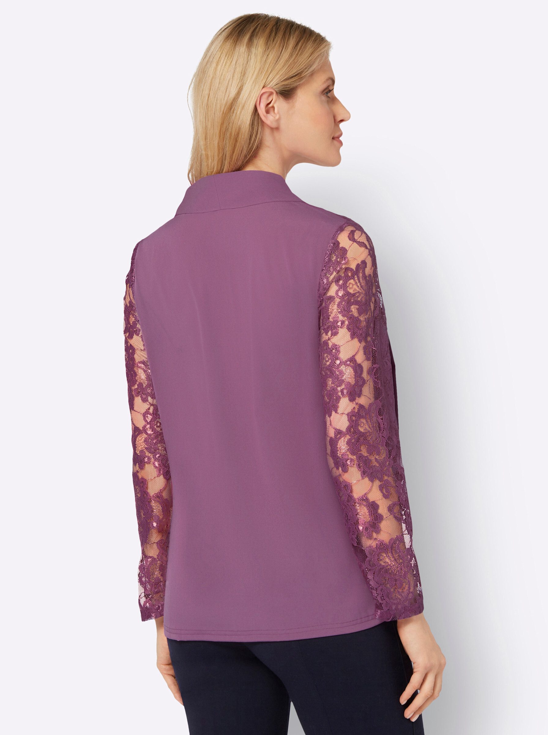 Sieh an! Klassische Bluse 2-in-1-Bluse günstig online kaufen