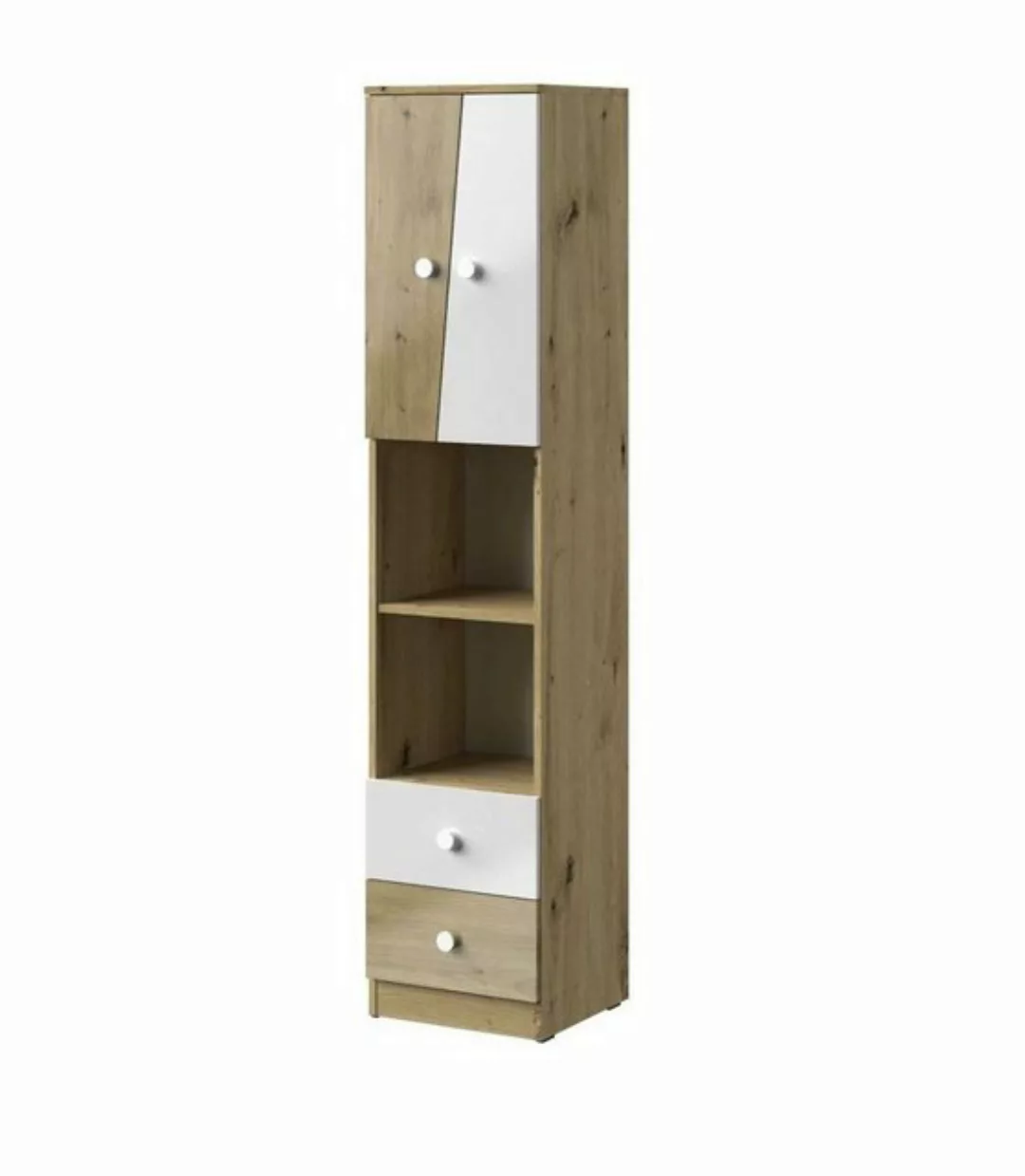 Stylefy Kinderkleiderschrank Narin V (Standschrank, Kinderschrank) 2 offene günstig online kaufen