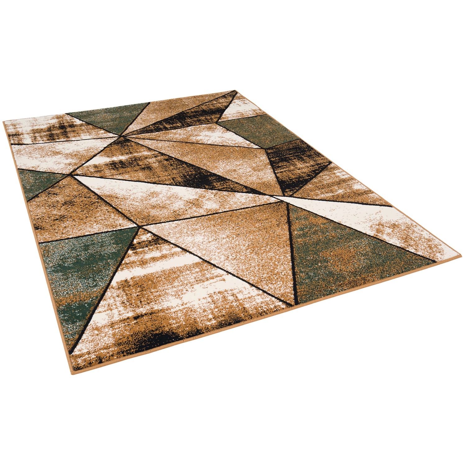 Pergamon Designer Teppich Brilliant Magic Grün 120x170cm günstig online kaufen