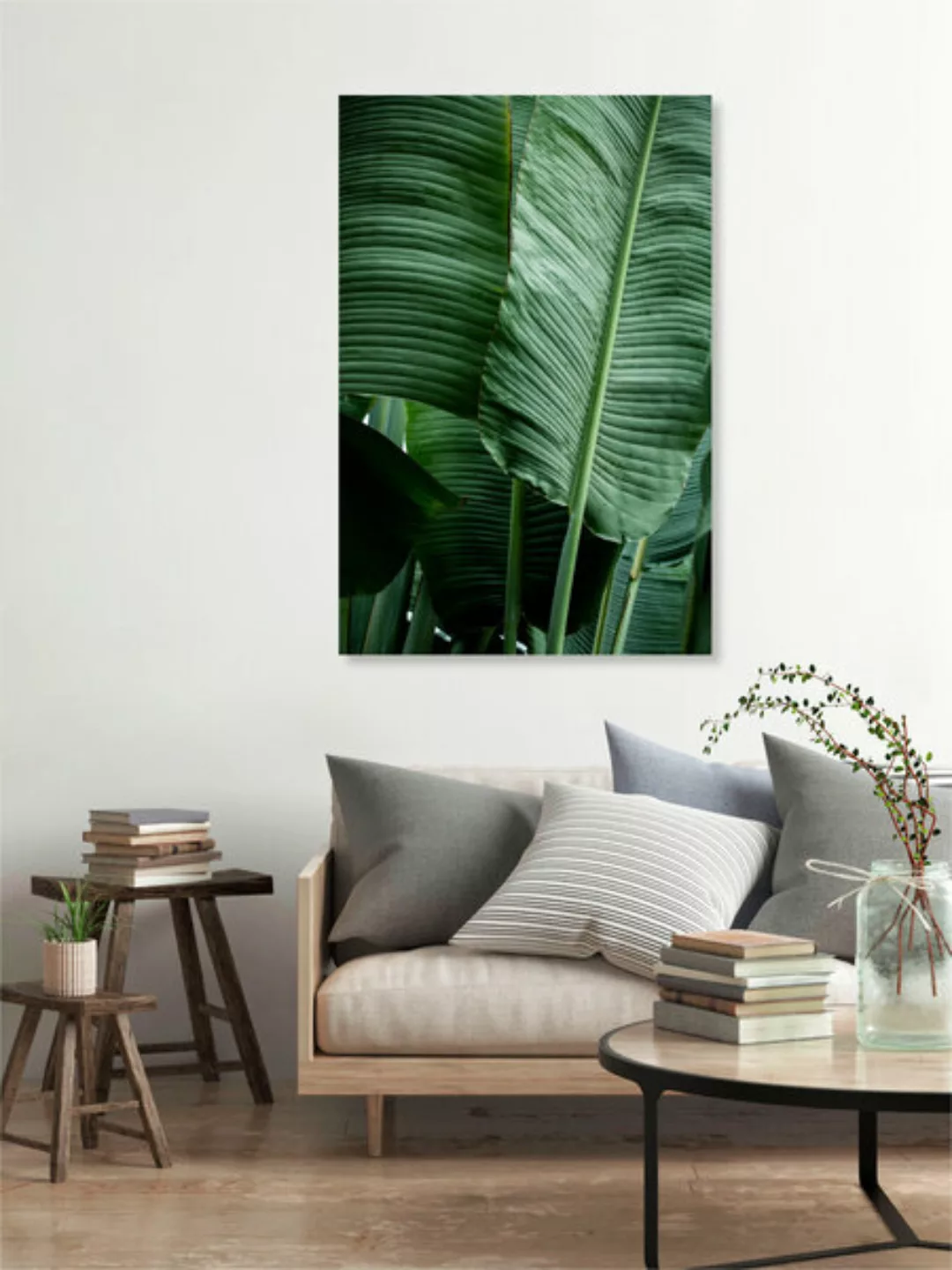 Poster / Leinwandbild - Leaves 14 günstig online kaufen