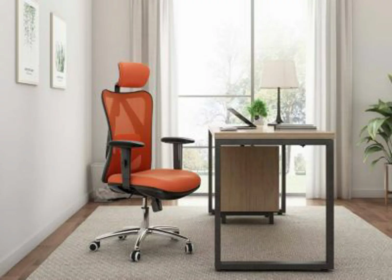 SIHOO Bürostuhl ergonomisch mit verstellbarer Lordosenstütze, 150 kg belast günstig online kaufen