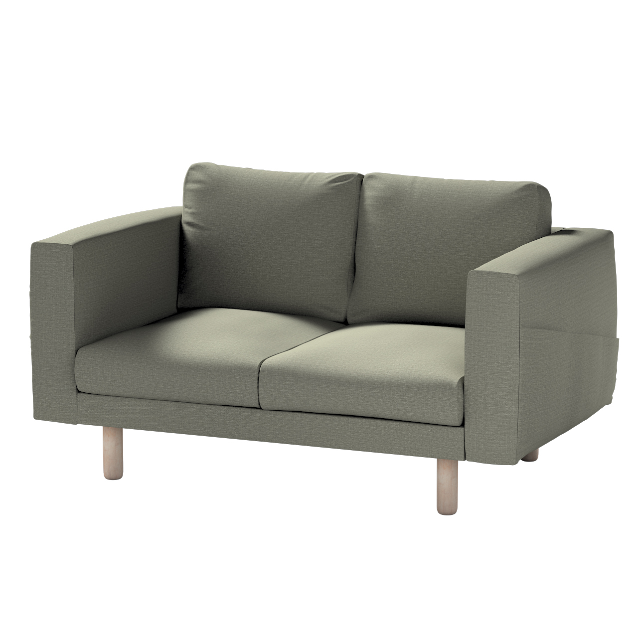 Bezug für Norsborg 2-Sitzer Sofa, grau-beige, Norsborg 2-Sitzer Sofabezug, günstig online kaufen
