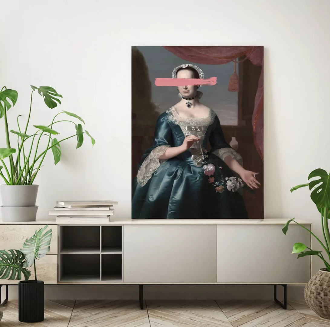 queence Acrylglasbild "Frau" günstig online kaufen