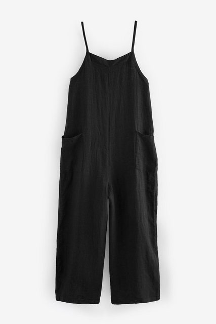 Next Jumpsuit Premium-Overall Einteiler aus 100 % Leinen (1-tlg) günstig online kaufen