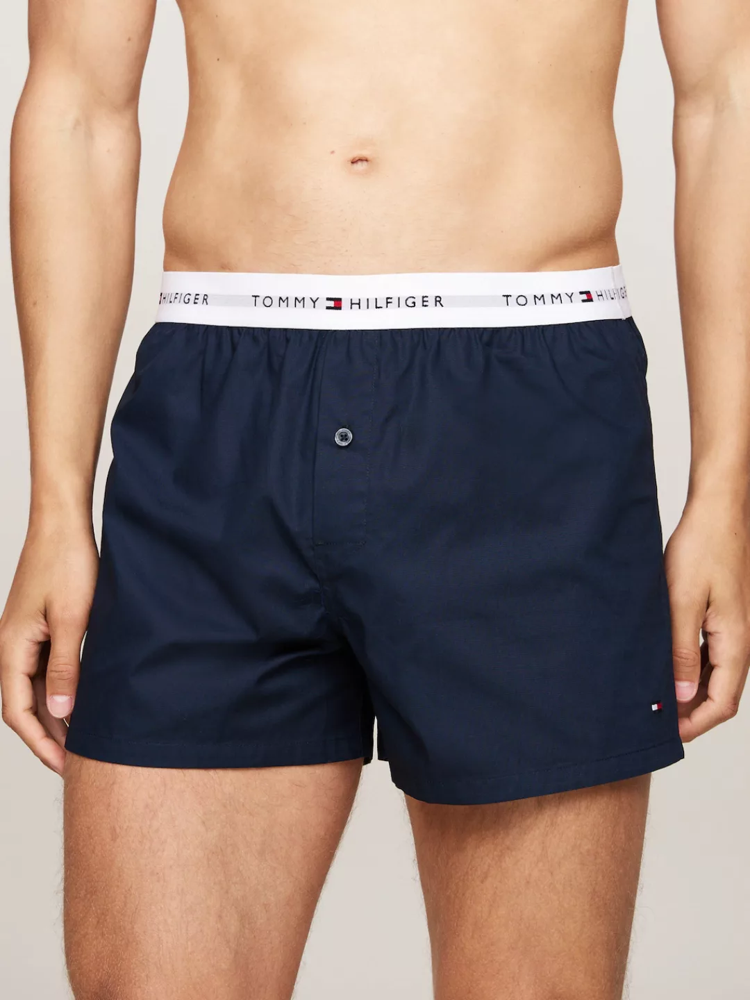 Tommy Hilfiger Underwear Webboxer "2P WOVEN BOXER", (Packung, 2 St., 2er), günstig online kaufen