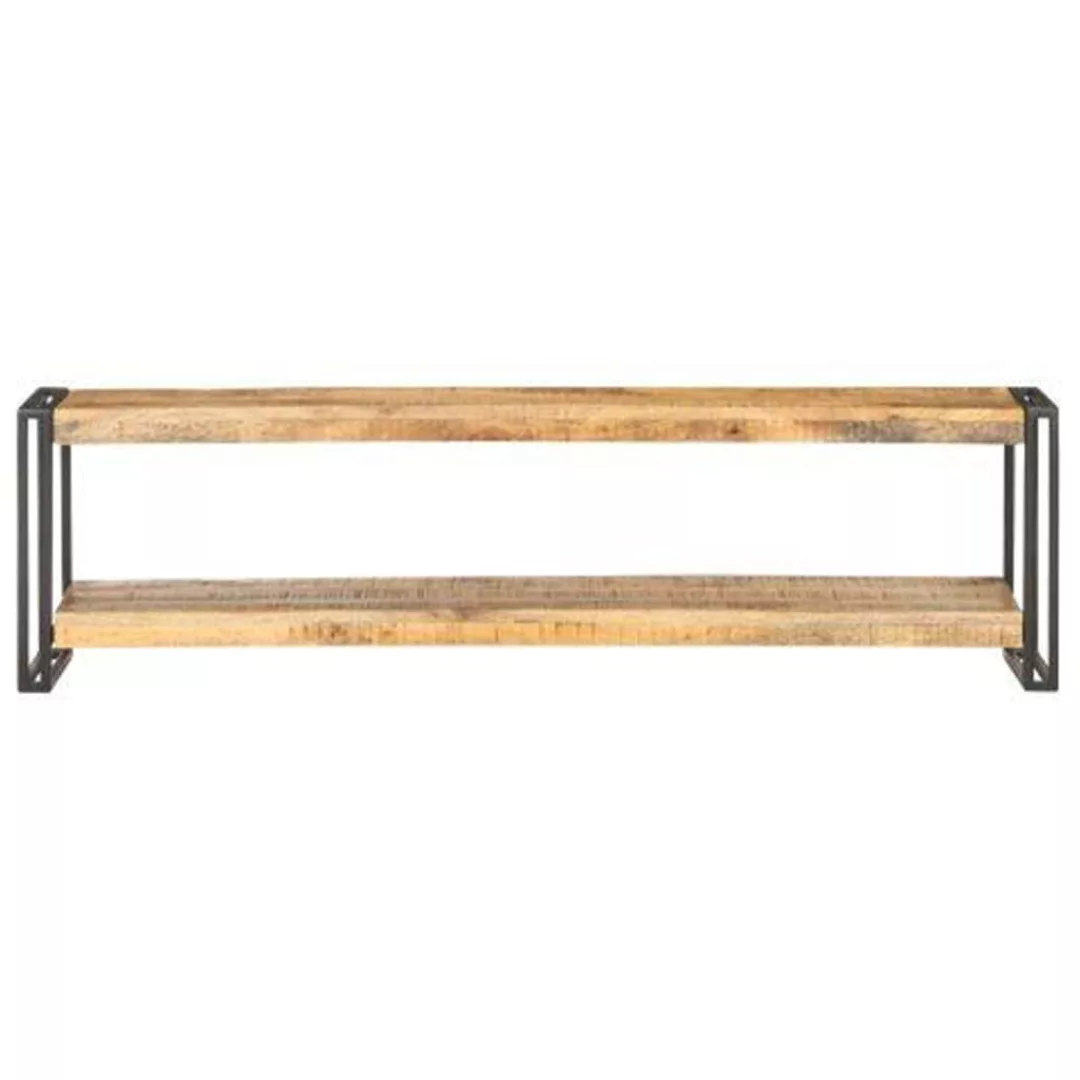 Tv-schrank 150x30x40 Cm Raues Mangoholz günstig online kaufen