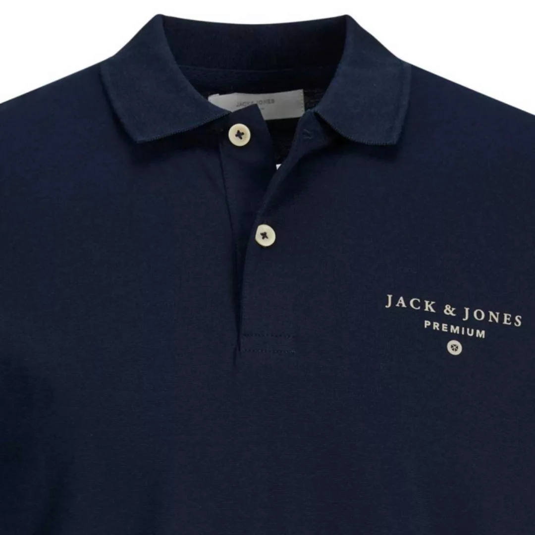 Jack&Jones Poloshirt mit Label-Print günstig online kaufen