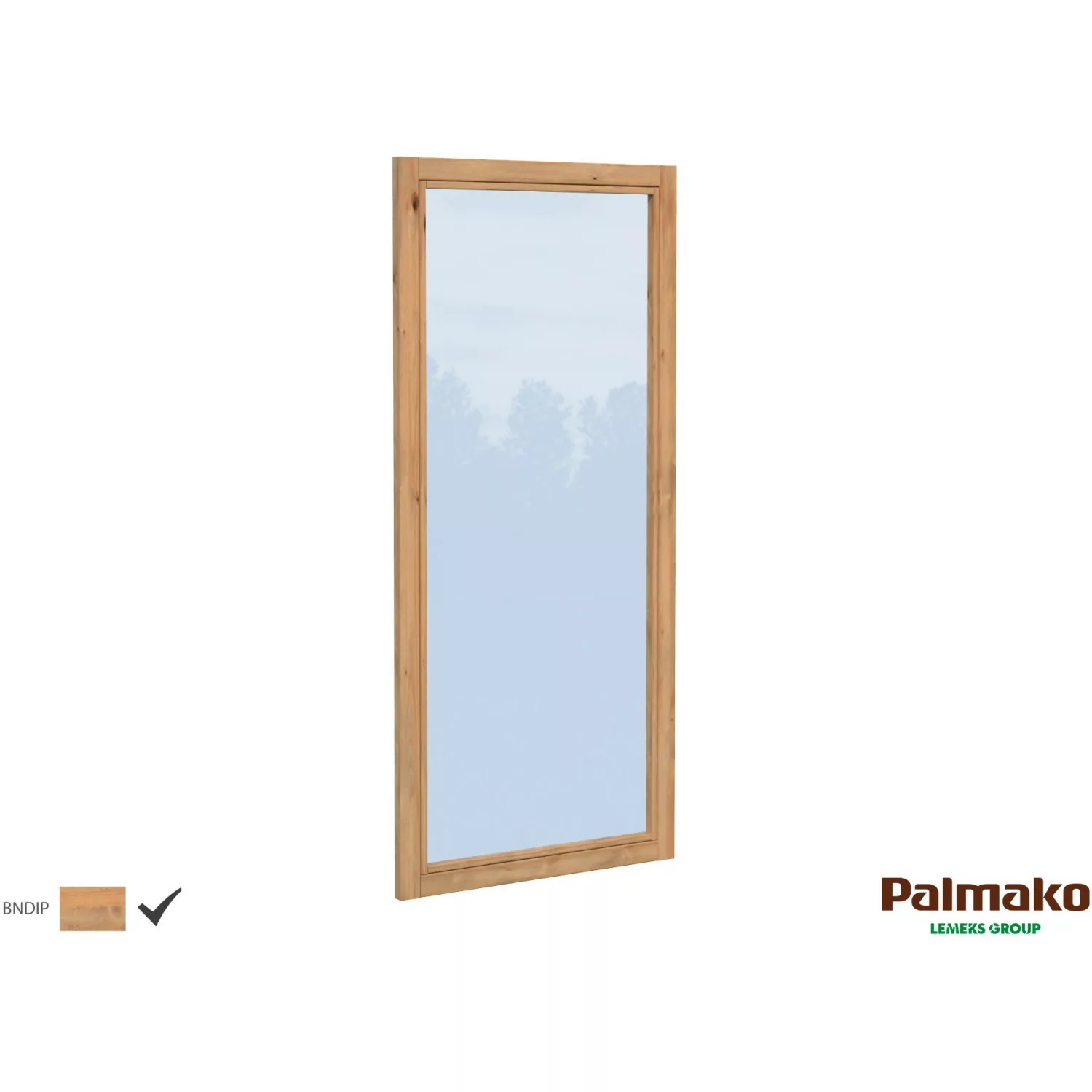 Palmako Glaselement für Holz-Pavillon Lucy Braun tauchgrundiert 103 x 230 c günstig online kaufen