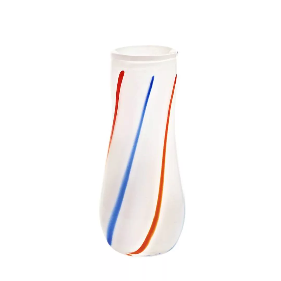 Vase VIP "Pavel", weiß/rot/blau günstig online kaufen